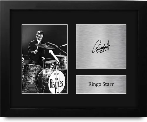 Miniatura 13 de HWC Trading John Lennon Los Beatles 40 x 30 cm (A3) Regalos Impresos Autógrafo Firmado Imagen para Fanáticos de Recuerdos Musicales - 40 x 30 cm