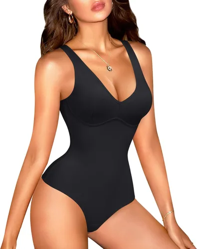 REYEOGO Body moldeador de cuerpo completo para mujer, con control de abdomen, entrenamiento de cintura, adelgazante, moldeador de cuerpo, tanga,