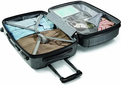 Miniatura 4 de Samsonite Winfield 2 - Equipaje rígido con ruedas giratorias, Burgundy, 2-Piece Set (2028)