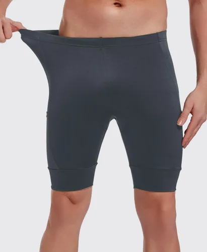 Miniatura 3 de qualidyne Pantalones cortos de ciclismo para hombre, con acolchado 4D, pantalones cortos de ciclismo para ciclismo en carretera, UPF 50+, bolsillos