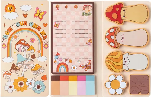 Miniatura 12 de B1ykin Lindo Conjunto de Notas Adhesivas - Bloc de Notas Autoadhesivas con Forma de Videojuego de Subir de Nivel, 550 Hojas de Páginas de Memo
