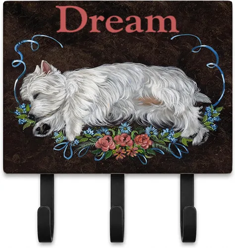 Miniatura 42 de Caroline's Treasures Bichon Frise Sisters - Ganchos para correa o llavero, multicolor