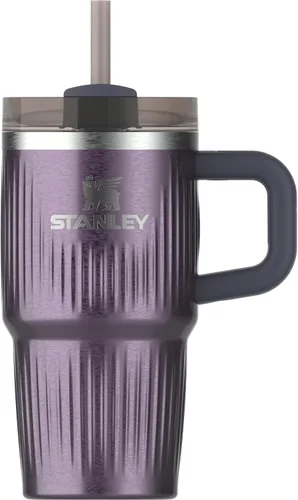 Miniatura 168 de Stanley Quencher H2.0 - Vaso de acero inoxidable con asa, pajilla y tapa FlowState giratoria de 3 posiciones; aislamiento térmico, sin BPA; apto