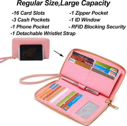 Miniatura 4 de Qiyuer - Bolsos para mujer, carteras, juegos de bolsos con asa superior, bolsos de hombro, bolso de mano, bolso de trabajo con cartera a juego, 3