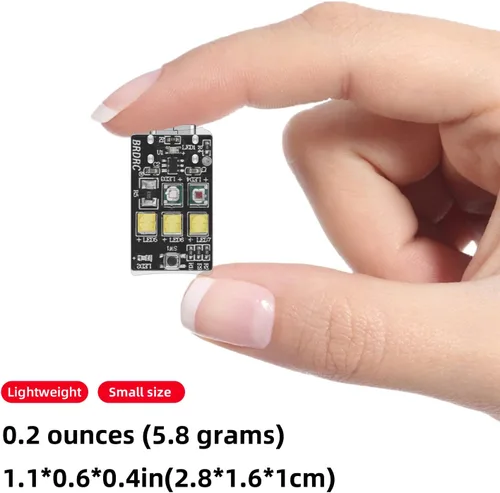 Miniatura 6 de HeiyRC Mini Drone Strobe Light - LED superbrillantes para DJI Air 3S/Neo/Avata 2/Mini 4K/3 Pro/4 Pro/2S/Mavic 3/Mavic 2/SE Drone Night Flight Anti