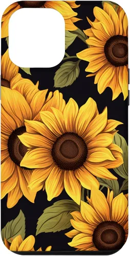 Miniatura 25 de Funda para iPhone 13 Pro Max Aesthetic Sunflowers y Wild Flower