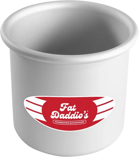 Miniatura 23 de Fat Daddio's PRD-1BOX Moldes Redondos para Pastel Mini Tier de Aluminio Anodizado para Una Caja de Mezcla, Juego de 3, Plateado