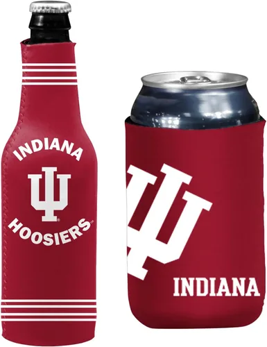 Miniatura 118 de College Team Color Logo Can & Bottle Holder Insulator Beverage Cooler Set