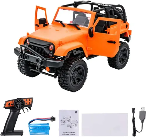 Miniatura 9 de GoolRC F2 1/14 escala 2.4GHz auto a control remoto, 4WD 18.6mph velocidad alta de carreras, todo terrenos fuera de carretera RC vehículo monstruo