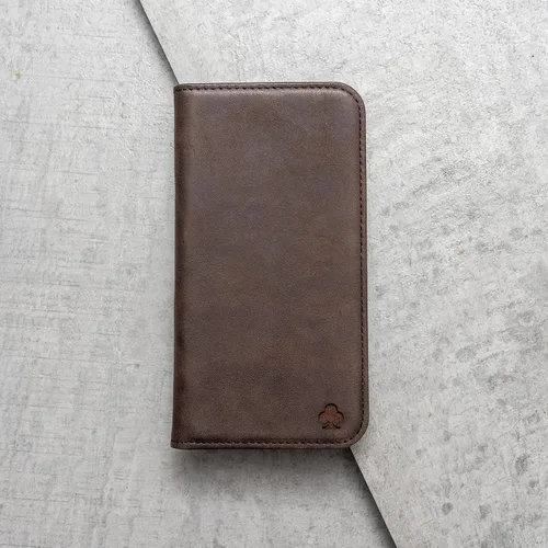Miniatura 8 de Porter Riley - Funda de cuero para iPhone XR. Funda de piel auténtica premium con ranuras para tarjetas, soporte horizontal, marco duradero