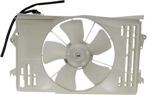 Miniatura 32 de TRQ Conjunto de ventilador de refrigeración dual del radiador compatible con Toyota Highlander 2008-2013 TO3115155