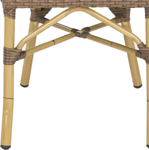 Miniatura 7 de Safavieh SAFAVIEH Home Collection Barrow - Silla auxiliar apilable para interiores y exteriores