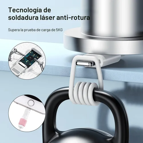 Miniatura 4 de Cable de carga rápida 2 en 1 para iPhone de 10 pies, cable de carga largo USB C a C/tipo C a Lightning para Apple iPhone 17 Pro Max/17 Air/16