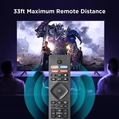 Miniatura 6 de NH800UP RF402A-V14 Reemplazo de control remoto para todos Philips Android LED LCD 4K Smart TV 43PFL5766/F7 50PFL5704/F7 55PFL5604/F7 55PFL5704/F7