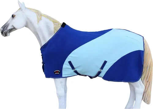 Miniatura 8 de CHALLENGER Manta de ejercicio polar polar de caballo de 64 pulgadas absorbe la humedad 43F10