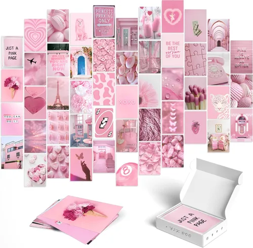 Miniatura 9 de Y2K BOO Kit de Collage de Pared Dark Academia - 50 Fotos Clásicas y Misteriosas de 4"x6" para Decoración de Dormitorio, Regalo para Chicas