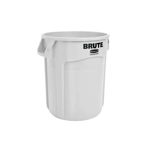 Miniatura 30 de Rubbermaid Commercial Products BRUTE - Bote de basura redondo resistente, 20 galones, azul, para paisajistas/sitios