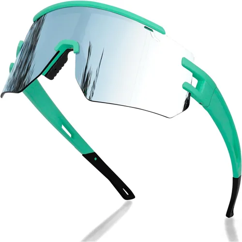 Miniatura 9 de AVV Gafas de sol polarizadas UV400 para ciclismo, béisbol, resistentes al viento, antivaho para deportes al aire libre, marco ligero para hombres