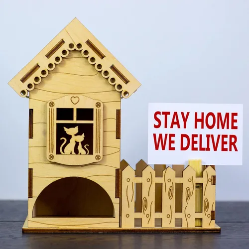 Miniatura 4 de Vicenpal 24 hojas de madera de tilo de 0.118 pulgadas, madera sin terminar para manualidades, tilo para corte láser, modelos arquitectónicos