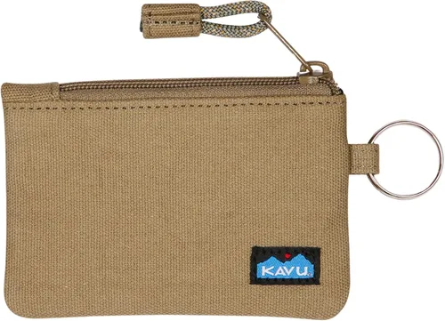 Miniatura 18 de KAVU Stirling Cartera delgada de lona de algodón con cremallera de doble cara