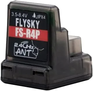 Miniatura 3 de Flysky FS-R7V FS-R7D 7CH/FS-R4P 4CH/FS-SR12 12CH Receptor con protocolo ANT para control remoto de coche RC (FS-R4P 4CH)