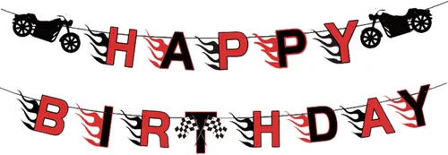 Cartel de feliz cumpleaños, decoraciones para fiestas de cumpleaños, baby shower, niños y hombres, suministros para fiesta de cumpleaños (B)