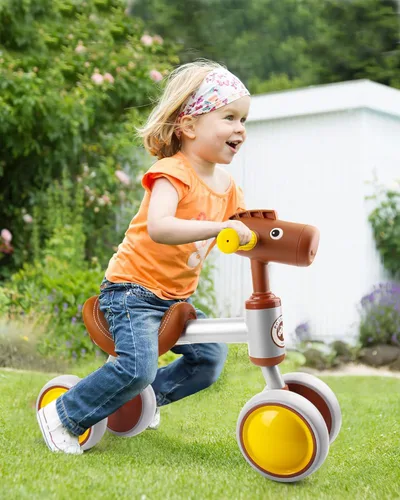 Miniatura 8 de PerKidern - Bicicleta de equilibrio para bebé de 1 a 2 años, niños y niñas, bicicleta de equilibrio para bebé de 12 a 24 meses, bicicleta