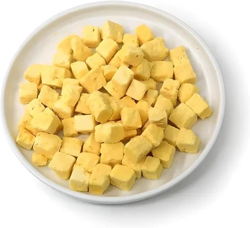 Miniatura 7 de Golosinas orgánicas de huevo liofilizadas para perros y gatos, 100% huevo de un solo ingrediente, sin granos, sin gluten, nutrición alta