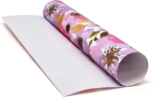 Miniatura 5 de Gift Boutique 50 manteles individuales desechables de papel de 11 x 17 pulgadas, coloridos manteles individuales recubiertos de flores de acuarela