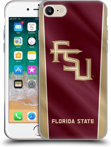 Miniatura 146 de Head Case Designs Funda de gel suave FSU Seminoles de la Universidad Estatal de Florida con licencia oficial compatible con Apple iPhone 13 Pro Max