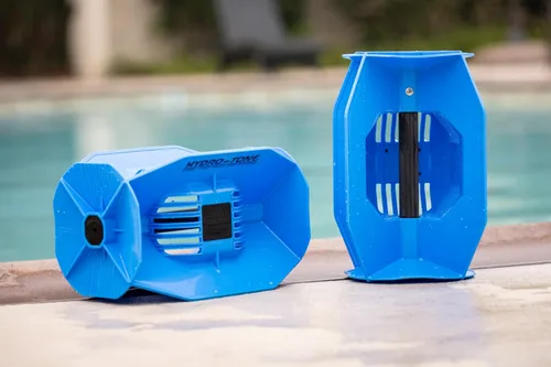 Miniatura 9 de Hydro Tone Hydro-Bell - Par de mancuernas para ejercicio de piscina, pesas de agua acuática para entrenamiento de fuerza funcional, resistente a