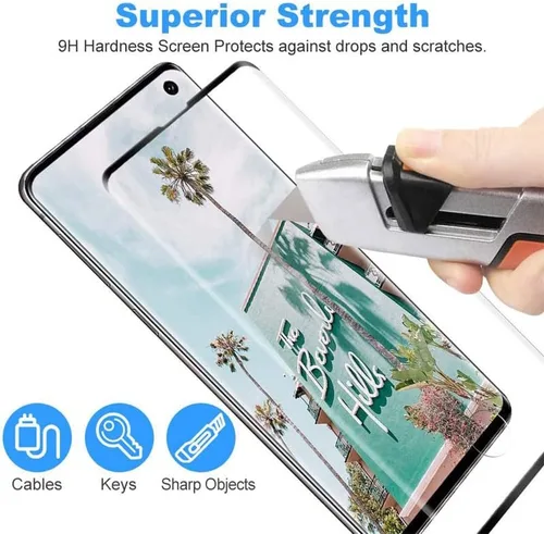 Miniatura 2 de Protector de pantalla para Xiaomi 13 Pro (6.73 pulgadas), [1 unidad] de alta transparencia [dureza 9H] [antiarañazos] [sin burbujas] Película