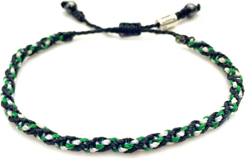 Miniatura 40 de Rumi Sumaq Pulsera de cuerda náutica para hombres, mujeres y niños - Resistente al agua, con nudo manual ajustable - Estilos de mapa de la isla