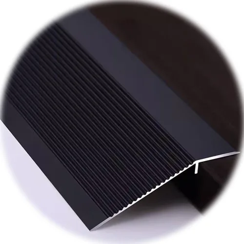HCZION Tiras de umbral de metal, tira de borde de transición de piso, transición de piso laminado/madera a azulejos, tira de umbral de transición de
