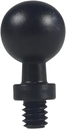 Adaptador de montaje de cabeza de bola de 0.787 in/0.669 in/0.591 in/0.512 in a 1/4 tornillo/agujero de bola para accesorios de fotografía de cámara