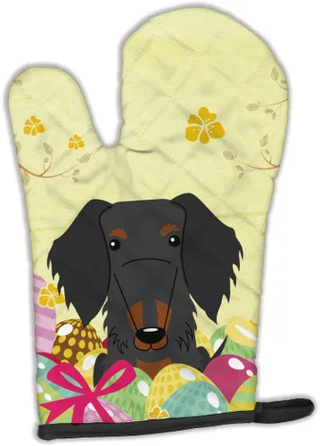 Miniatura 70 de Caroline's Treasures BB2732OVMT Dog House Collection Border Collie - Guante de horno grueso resistente al calor para sartenes calientes y horno