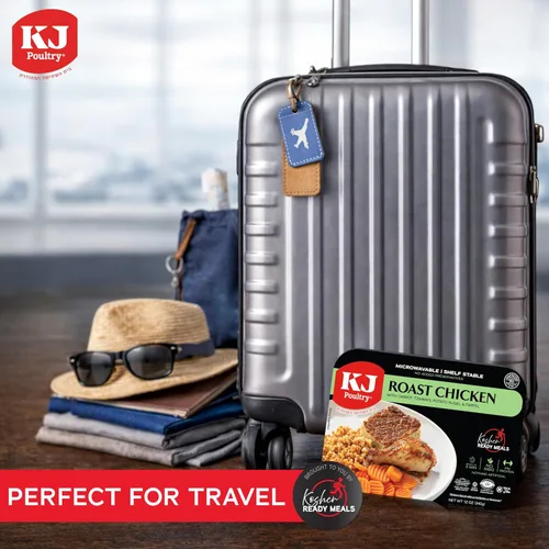 Miniatura 6 de KJ Poultry Comidas preparadas kosher – Bone In Chicken & Kugel, MRE - Comidas de carne listas para comer, comida shabbos, halal, (1 unidad)
