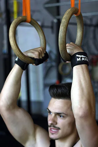 Miniatura 3 de Mava Sports Guantes de entrenamiento cruzado con soporte de muñeca para WOD, entrenamiento de gimnasio, levantamiento de pesas y fitness, acolchado