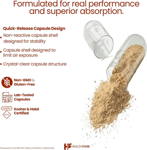 Miniatura 4 de Healthfare Extracto de raíz de regaliz de 900 mg 200 cápsulas veganas DGL Suplemento Fórmula herbaria extra fuerte Sin OMG, sin gluten