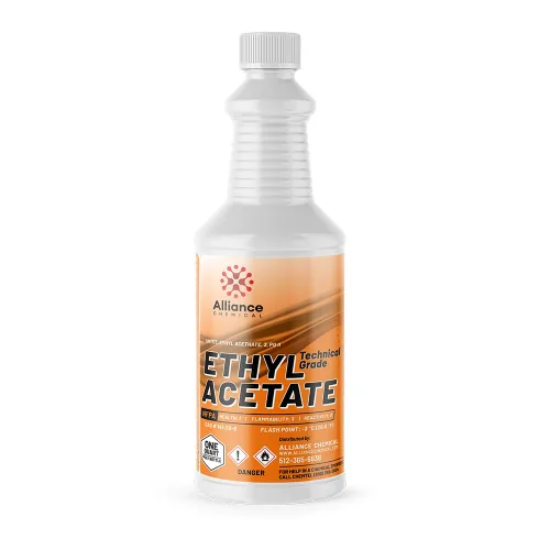 Acetato de etilo, grado técnico, 1 cuarto de galón, 32 onzas líquidas, pinturas, barnices, lacas, extracción, limpieza y perfumes, de origen