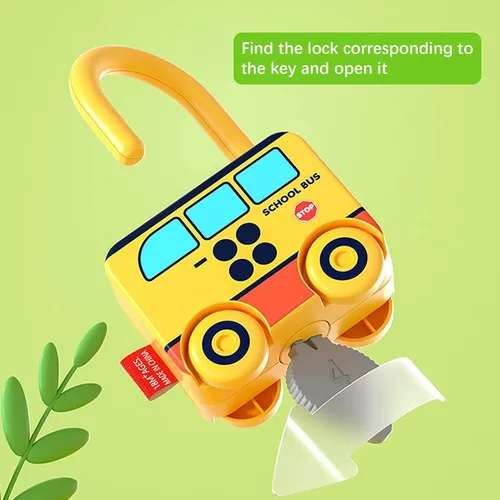 Miniatura 3 de Juguetes educativos Montessori Juegos de aprendizaje Tablero ocupado - Actividades de autos para niños pequeños - Juguetes sensoriales para bebés