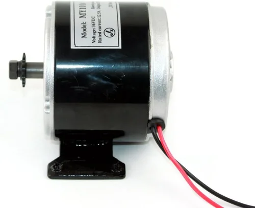 Miniatura 4 de Kit de motor de carro de 24V36V 350W Kit de repuesto de bicicleta de motocross Gokart Minibike 25H Kit de motor de transmisión por cadena