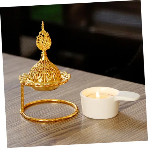 Miniatura 8 de Tealight - Calentador de cera para velas y quemador de aceite esencial, quemador de aceite para decoración del hogar perfumada