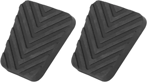 X AUTOHAUX Cubierta de las pastillas del pedal del embrague del freno del coche para Hyundai Accent 2005-2010 2pcs