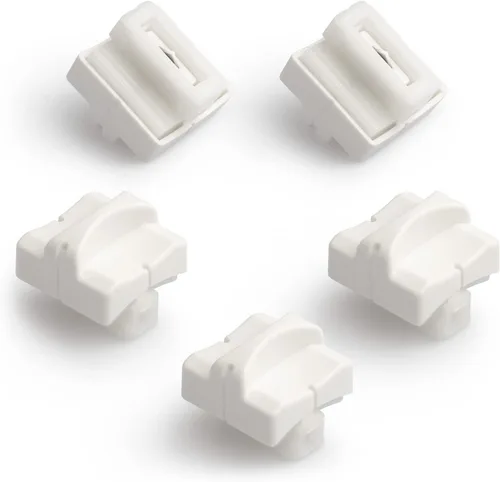 Firbon 5 Piezas Cuchillas de Repuesto Blancas con Diseño de Protección de Seguridad Automática para Cortadoras Recortadoras de Papel Blanco