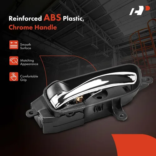 Miniatura 4 de A-Premium Manija de puerta interior delantera o trasera izquierda del conductor compatible con Nissan Altima 2013-2018, Pathfinder, Armada, Maxima