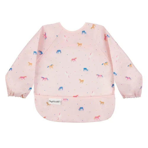Miniatura 7 de Tiny Twinkle - Babero de manga larga para bebés y niños pequeños Babero impermeable tipo bata para comer Esenciales de alimentación lavables a