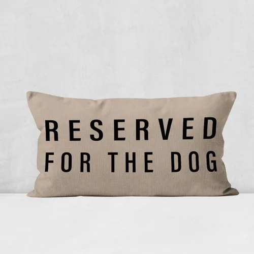 Miniatura 16 de Reservado para la funda de almohada del perro, regalos para amantes de los perros, decoración del perro, divertida funda de almohada para perro