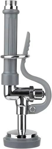 Miniatura 8 de Pulverizador de preenjuague de 1.42 GPM de alta presión para fregadero comercial para grifos industriales de restaurantes, válvula de pulverización