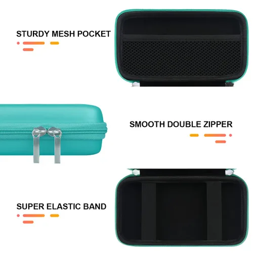 Miniatura 4 de BOVKE Estuche rígido de transporte para juego de bolígrafos 3D, estuche para bolígrafos 3D compatible con 3Doodler Start+ Essentials 3D Printing Pen